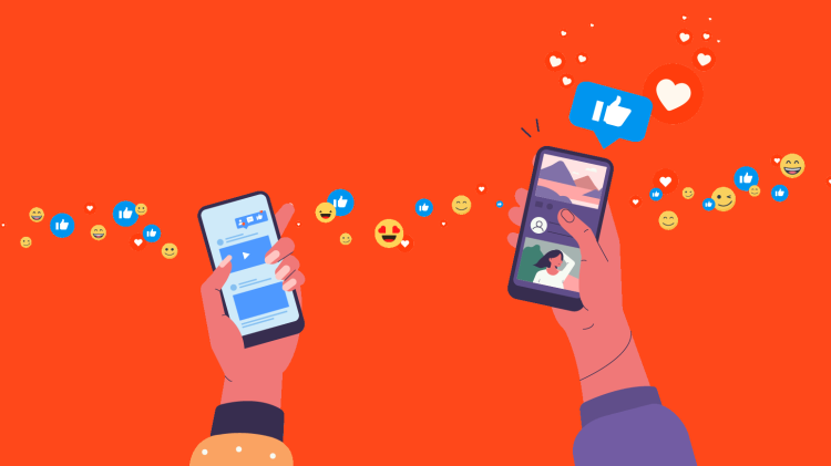 create posts using trending templates